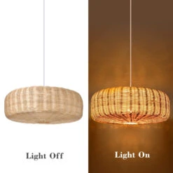 Woven Rattan Pendant Lighting -Demolights Sales Store DL10227 2