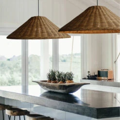 Wicker Cone Lamp Shade Hanging Rattan Pendant Light -Demolights Sales Store DL10235 WickerConeLampShadeHangingRattanPendantLight 2 dc8ad70b 52ea 4163 a343 dd97b9f95697 1
