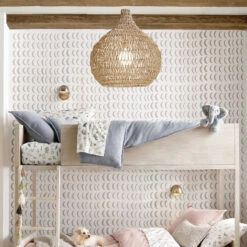 Traditional Pendant Light With Woven Shade -Demolights Sales Store DL10269 2 01501ddb d7c4 4086 928f 87ffd51fd2b9