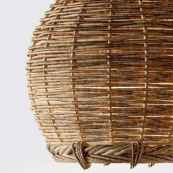 Retro Small Rattan Pendant Light For Dining Table -Demolights Sales Store DL10272 3