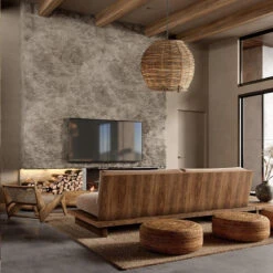 Retro Small Rattan Pendant Light For Dining Table -Demolights Sales Store DL10272 8