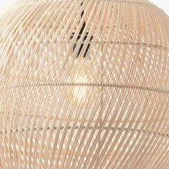 Natural Rattan Round Pendant Lampshade 10 Natural Rattan Round Pendant Lampshade -Demolights Sales Store DL10273NaturalRattanRoundPendantLampshade 5