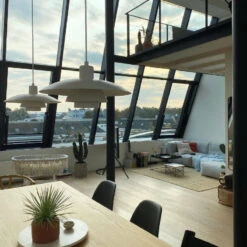 3-Layer Shade Pendant Lamp Nordic White Ceiling Light -Demolights Sales Store DL10281Three layerPendantLight 12 1