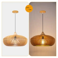 Rustic Farmhouse Wooden Pendant Light -Demolights Sales Store DL10301RusticFarmhouseWoodenPendantLight 9 1