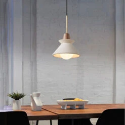 Nordic Simple Cement Single Head Pendant Lights -Demolights Sales Store DL10306NordicSimpleCementSingleHeadPendantLights 3