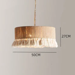 Bohemia Vintage Rope Tassel Chandelier -Demolights Sales Store DL10330BohemianVintageRopeTasselChandelier 1