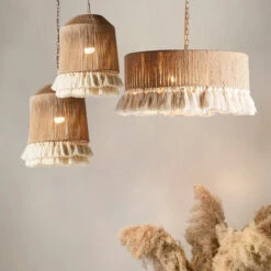 Bohemia Vintage Rope Tassel Chandelier