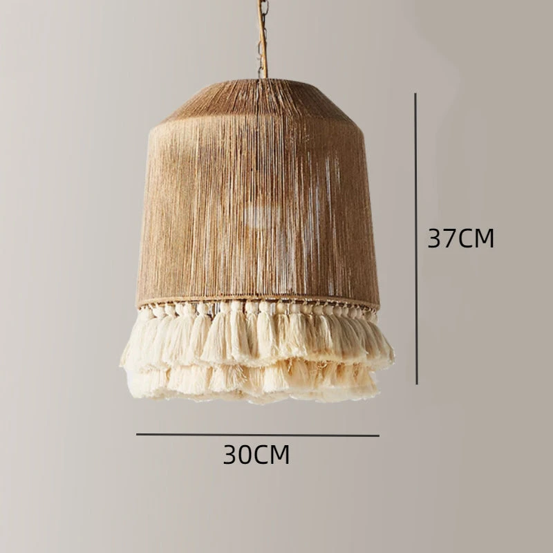 Bohemia Vintage Rope Tassel Chandelier 6 Bohemia Vintage Rope Tassel Chandelier - Image 6