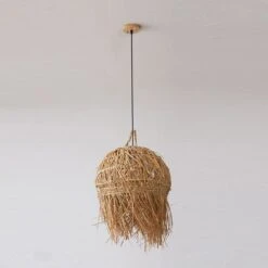 Unique Shade Bamboo Hanging Lighting Modern Style -Demolights Sales Store DL10332UniqueShadeHangingLightingModernStyle 9