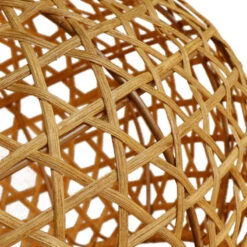 Retro Rattan Pendant Lights Woven Basket Shade -Demolights Sales Store DL10334RetroRattanPendantLightsWovenBasketShade 5 1