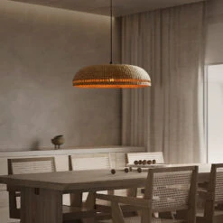 Handwoven Lamp Retro Rattan Pendant Lights 8 Handwoven Lamp Retro Rattan Pendant Lights -Demolights Sales Store DL10336HandwovenLampRetroRattanPendantLights 4