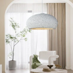 Nordic Unique Chandelier Simple Cream Style Pendant Lights