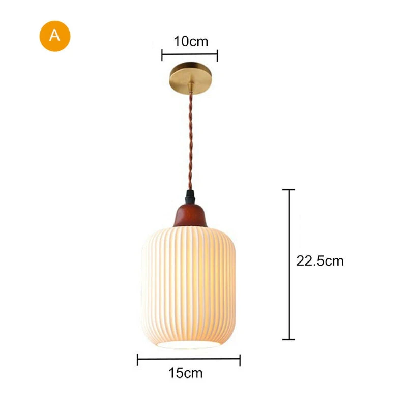 Nordic Vintage Ceramic Pendant Lights 4 Nordic Vintage Ceramic Pendant Lights - Image 4