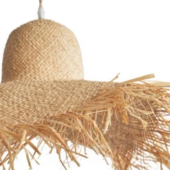 Coastal Style Handmade Straw Hanging Lamp -Demolights Sales Store DL10345CoastalStyleHandmadeStrawHangingLamp 6