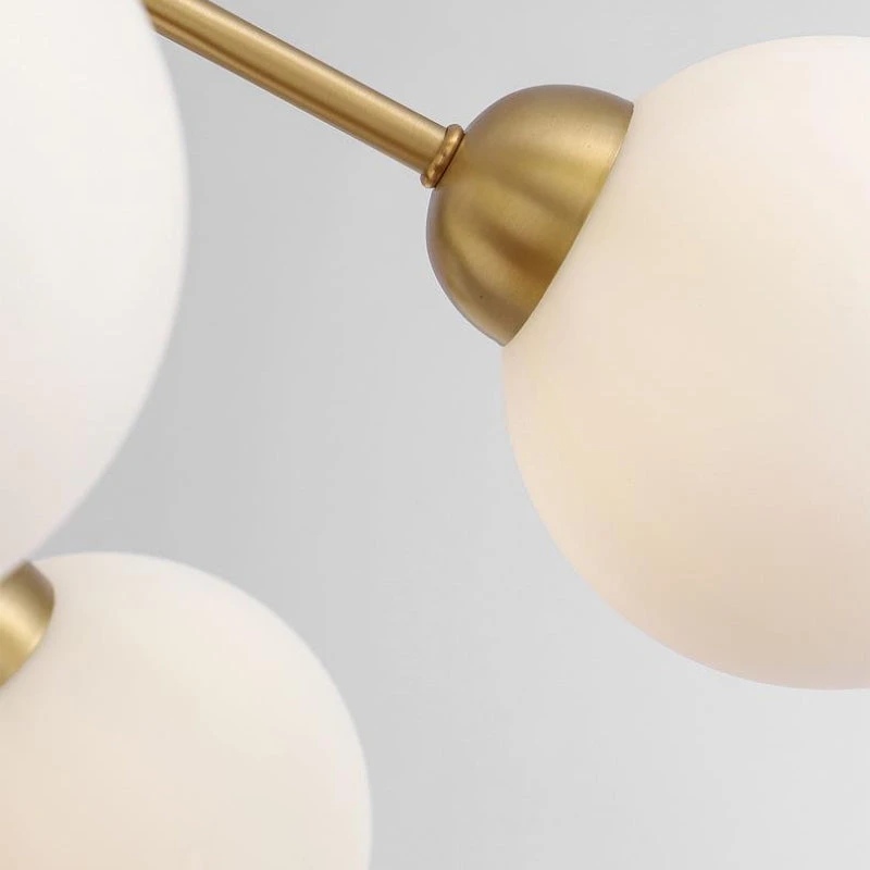 Post-Modern Starburst Hanging Chandelier 4 Post-Modern Starburst Hanging Chandelier - Image 4