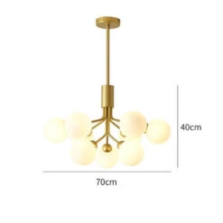 Post-Modern Starburst Hanging Chandelier -Demolights Sales Store DL10347Post ModernStarburstHangingChandelier 2 1