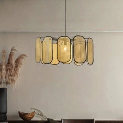 Retro Bohemian Rattan Pendant Lights -Demolights Sales Store DL10351RetroBohemianRattanPendantLights 2 1