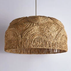 Natural Rattan Handwoven Pendant Lampshade -Demolights Sales Store DL10353 4 73ccf511 7313 4040 b547 50cf4683a8c7 1