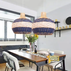 Rattan Pendant Light Hand Woven Coastal Decor 15 Rattan Pendant Light Hand Woven Coastal Decor -Demolights Sales Store DL10354RattanPendantLightHandWovenCoastalDecor 6 1