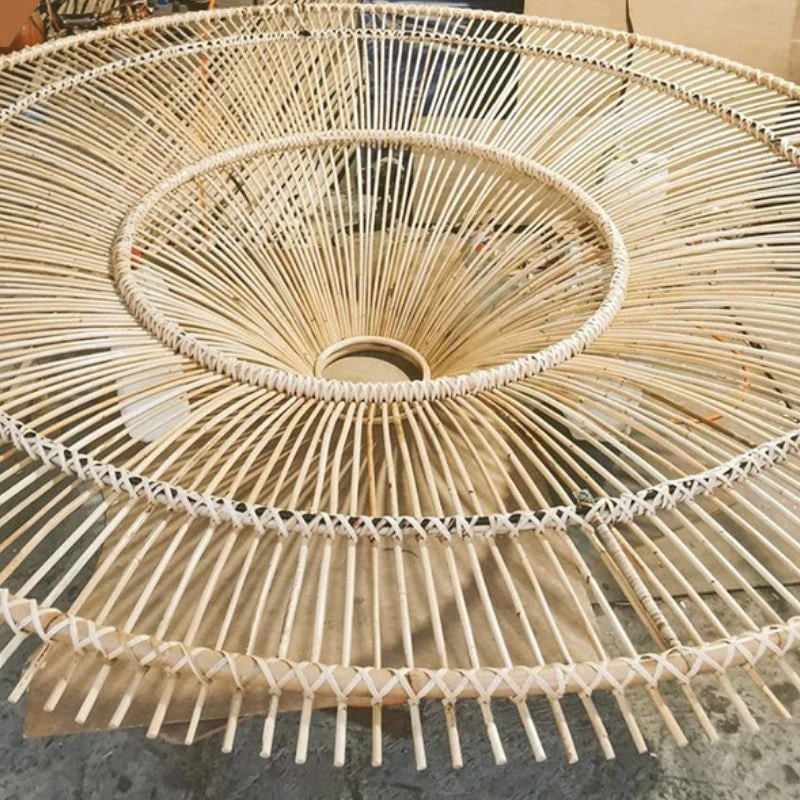 Modern Large Rattan Pendant Lights Lampshade 7 Modern Large Rattan Pendant Lights Lampshade - Image 7