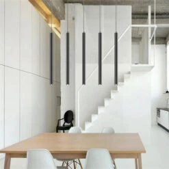 Nordic Long Tube Length Adjustable Home Dining Room Pendant Lights