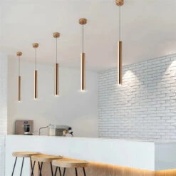 Nordic Long Tube Length Adjustable Home Dining Room Pendant Lights -Demolights Sales Store DL2003 7 1