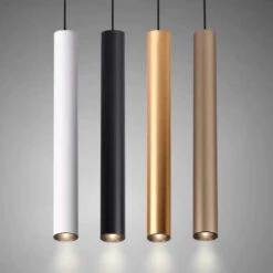 Nordic Long Tube Length Adjustable Home Dining Room Pendant Lights -Demolights Sales Store DL2003 9 1