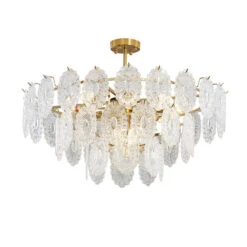 Luxury Led Crystal Chandeliers Lighting Living Room Hanging Lamp -Demolights Sales Store DL2026 4 1
