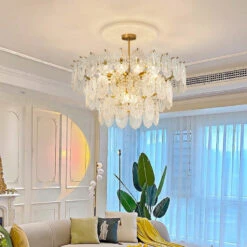 Luxury Led Crystal Chandeliers Lighting Living Room Hanging Lamp -Demolights Sales Store DL2026 5 1