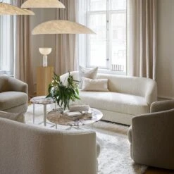 Nordic Design Modern Living Room Bedroom Restaurant Silk Fabric Lamps -Demolights Sales Store DL2030 6