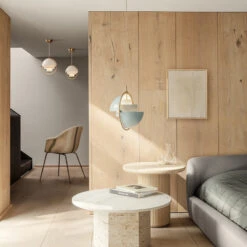 Nordic Bedroom Bedside Creative Metal Single-head Chandelier -Demolights Sales Store DL2036 37