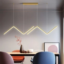 Modern Minimalist Living Room LED Strip Light