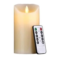 Flameless Flickering Electrical Paraffin Wax LED Candle -Demolights Sales Store DL2068 12 f9808dfe 7f39 40e7 b3de 8c2473f1b296