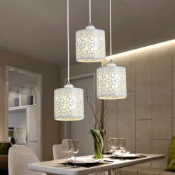 Modern Nordic Pendant Lights Fixtures Iron Hollow Out Chandelier -Demolights Sales Store DL2069 19 1