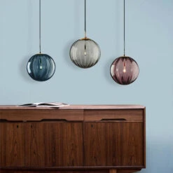Clear Glass Ball Pendant Lamp Hanging Lamp -Demolights Sales Store DL2076 1 1