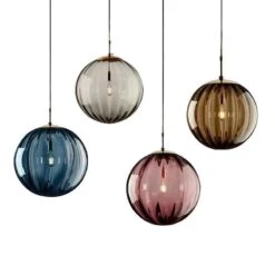 Clear Glass Ball Pendant Lamp Hanging Lamp -Demolights Sales Store DL2076 13 1