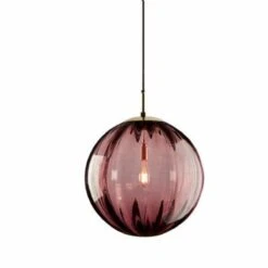 Clear Glass Ball Pendant Lamp Hanging Lamp -Demolights Sales Store DL2076 3