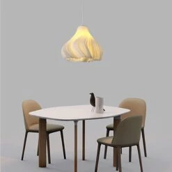 Modern Creative 1-Light Hanging Lamp Acrylic Geometric Pendant Light -Demolights Sales Store DL2079 10