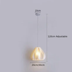 Modern Creative 1-Light Hanging Lamp Acrylic Geometric Pendant Light -Demolights Sales Store DL2079 29