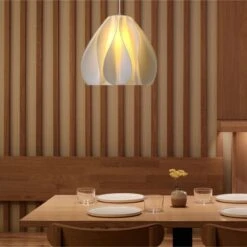 Modern Creative 1-Light Hanging Lamp Acrylic Geometric Pendant Light -Demolights Sales Store DL2079 5