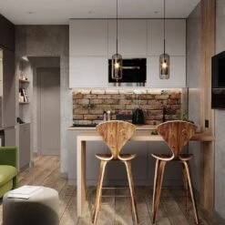 Modern Style 1 Light Globe Glass Pendant Light -Demolights Sales Store DL2082 8 1