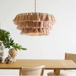 Handmade Woven Rope Pendant Creative Home Decoration Lampshade -Demolights Sales Store DL3010638 12 1