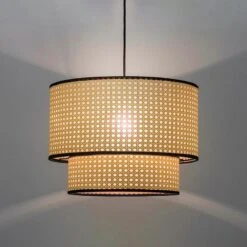 Design Handmade Rattan Hanging Light Pendant Lamp Shade -Demolights Sales Store DL3010650