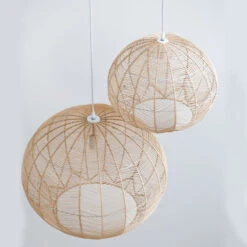 Japanese Rattan Chandelier Light Woven Pendant Light Shade 15 Japanese Rattan Chandelier Light Woven Pendant Light Shade -Demolights Sales Store DL3010669 2 1