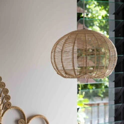 Japanese Rattan Chandelier Light Woven Pendant Light Shade 14 Japanese Rattan Chandelier Light Woven Pendant Light Shade -Demolights Sales Store DL3010669 5 1