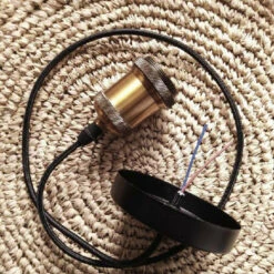 Rattan Pendant Light Woven Light Fixture -Demolights Sales Store DL3010855