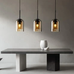 Nordic Glass Pendant Light Art Hanging Lamp -Demolights Sales Store DL3010955 11