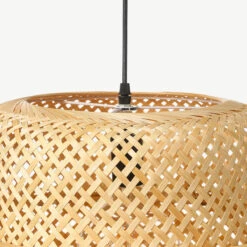 Creative Bamboo Pendant Light Home Decor Lampshade -Demolights Sales Store DLATH10467 3