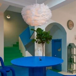 Nordic Design Feather Pendant Lights Lighting Fixture For Bedroom