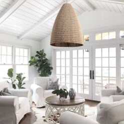 Rattan Woven Dome Basket Pendant Lights -Demolights Sales Store Image02 8f40285c d69b 46f8 b4ac 800344d3d597